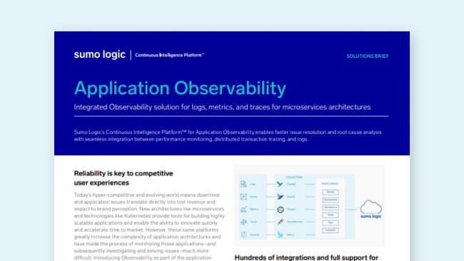 Application Observability 101