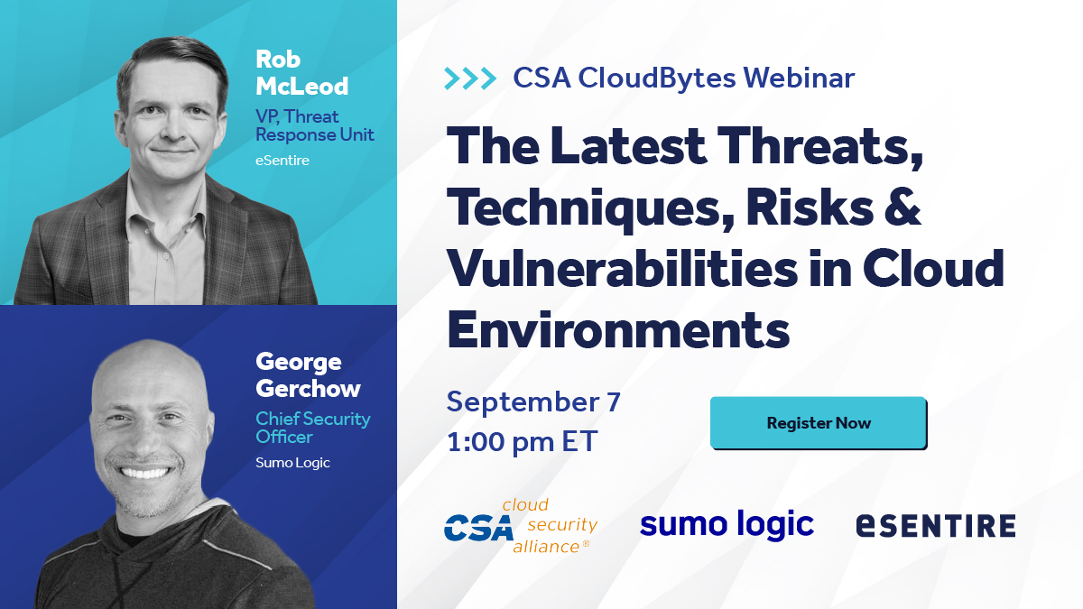 CSA Cloudbytes the latest threats, techniques, risks