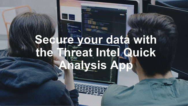 Lesson: Threat Intel App