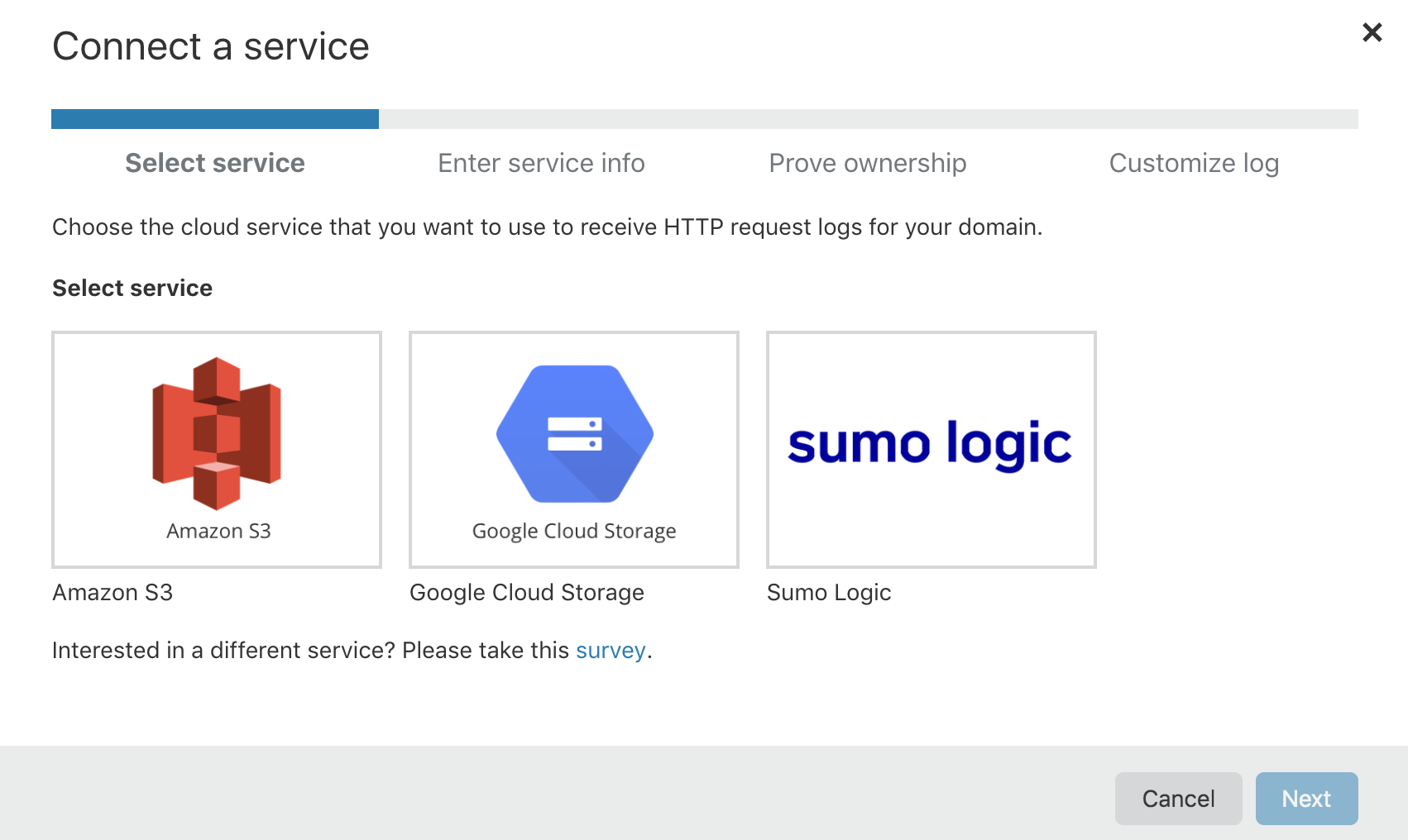 Use Cloudflare Logpush to send logs directly to Sumo Logic