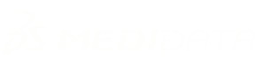 Medidata logo row white