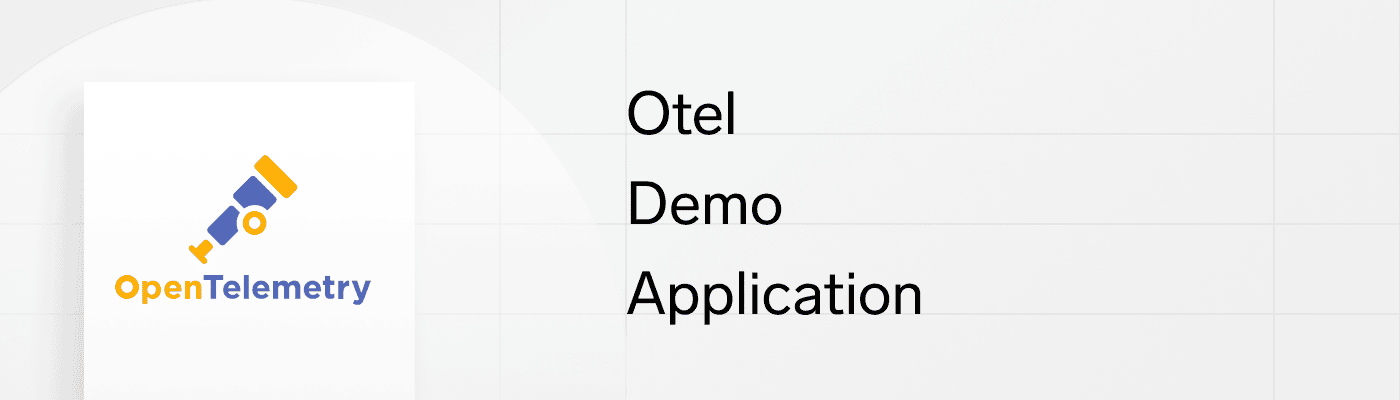 OpenTelemetry demo application - header