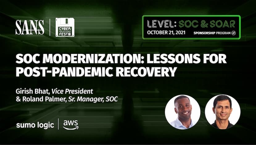 SOC modernization: lessons for post-pandemic recovery