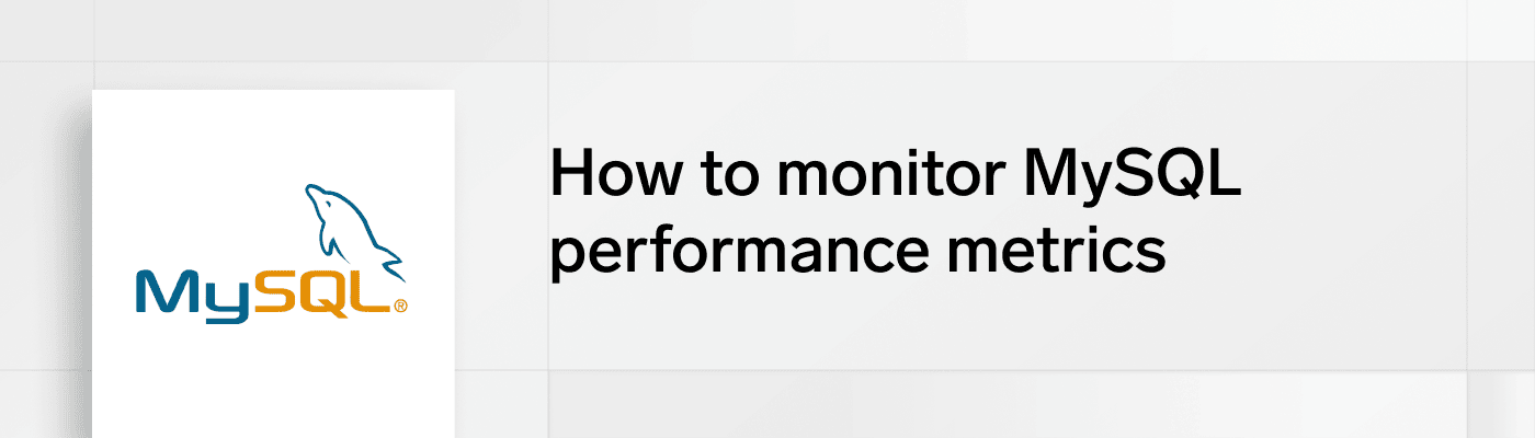 How to monitor MySQL performance metrics in minutes