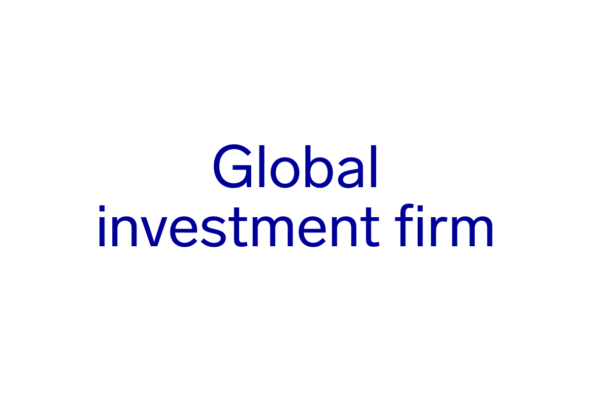 Global Investment Firm