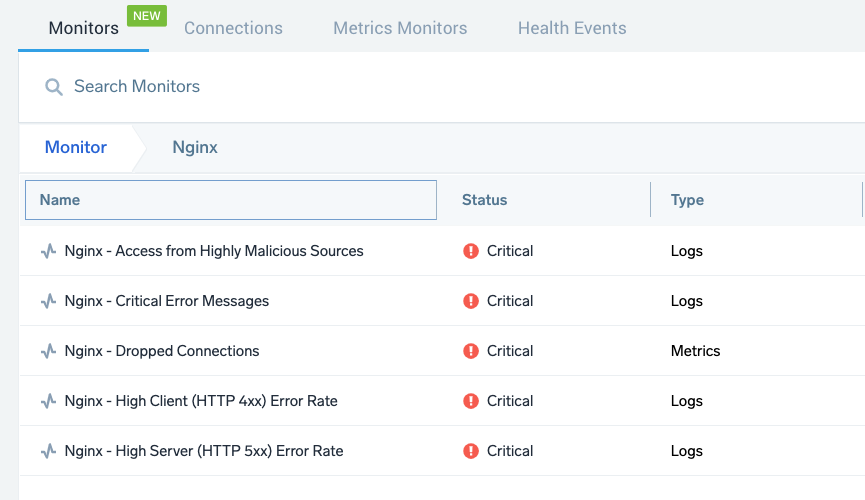 New Pre-Packaged Alerts for Nginx and Nginx Ingress