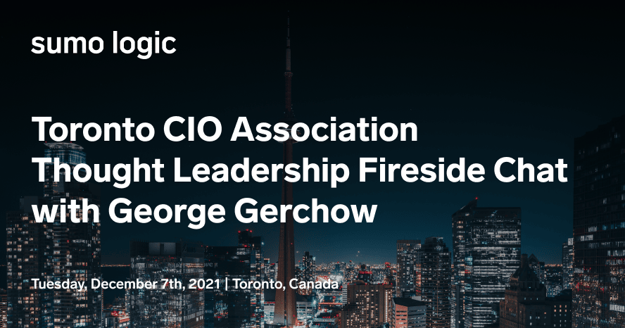 Toronto CIO Association thought leadership fireside chat with George Gerchow